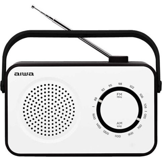 AIWA Portable Radio White - (R-190BW)