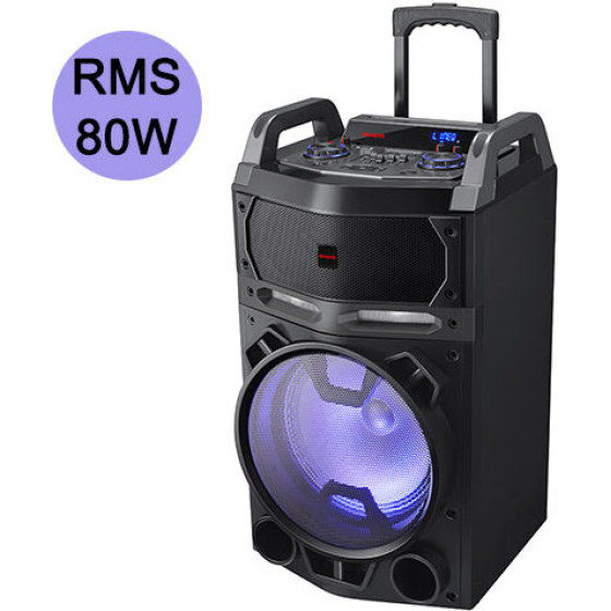AIWA Portable Trolley Speaker Rms 80W 'The THUNDER' - (KBTUS-700)