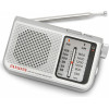 AIWA Pocket AM/Fm Radio With Dual Analog Tuner Silver - (RS-55/SL)