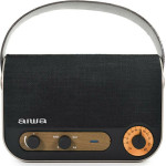 AIWA Vintage Bt Rechargeable Portable Radio Speaker Rms 10W - (RBTU-600)