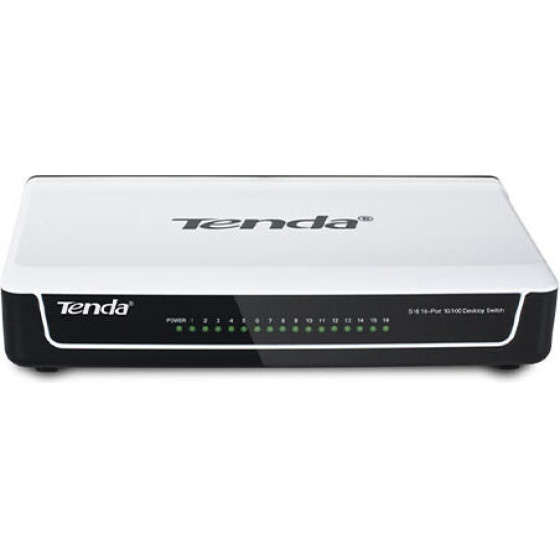 Tenda 16-Port 10/100 Desktop Switch - (S16)