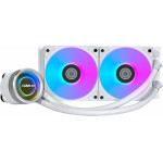 Lian Li Galahad II Trinity 240 White - AIO GPU Liquid Cooler with ARGB Fans - (G89.GA2T24W.00)