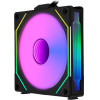 Lian Li UNI FAN INFINITY SL-INF 120 Reverse Blade Black - aRGB PWM Case Fan (1pcs) no controller - (G99.12RSLIN1B.00)
