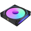 Lian Li UNI FAN INFINITY SL-INF 120 Reverse Blade Black - aRGB PWM Case Fan (1pcs) no controller - (G99.12RSLIN1B.00)