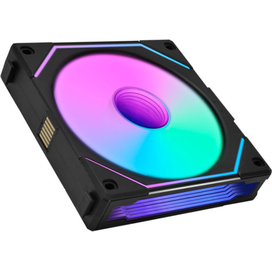 Lian Li UNI FAN INFINITY SL-INF 120 Reverse Blade Black - aRGB PWM Case Fan (1pcs) no controller - (G99.12RSLIN1B.00)