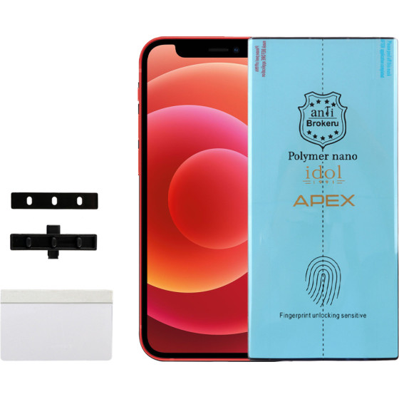 Idol 1991 Apex Polymer Nanotech Film Iphone 12 Mini 5.4'' Full Cover With Installation KIT - (5205308322891)