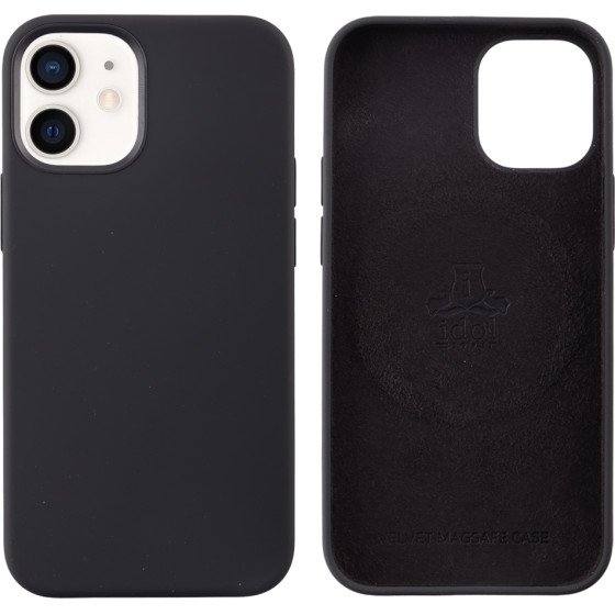 Idol 1991 ���� Iphone 12 Mini 5.4'' Velvet Magsafe Tpu Camera Guard BLACK - (5205308316739)