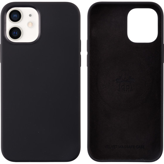 Idol 1991 ���� Iphone 12 Pro / Iphone 12 6.1'' Velvet Magsafe Tpu Camera Guard BLACK - (5205308316760)