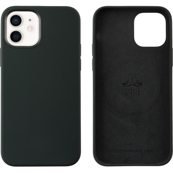 Idol 1991 ���� Iphone 12 Pro / Iphone 12 6.1'' Velvet Magsafe Tpu Camera Guard GREEN - (5205308316807)