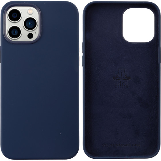 Idol 1991 ���� Iphone 12 Pro Max 6.7'' Velvet Magsafe Tpu Camera Guard BLUE - (5205308316821)