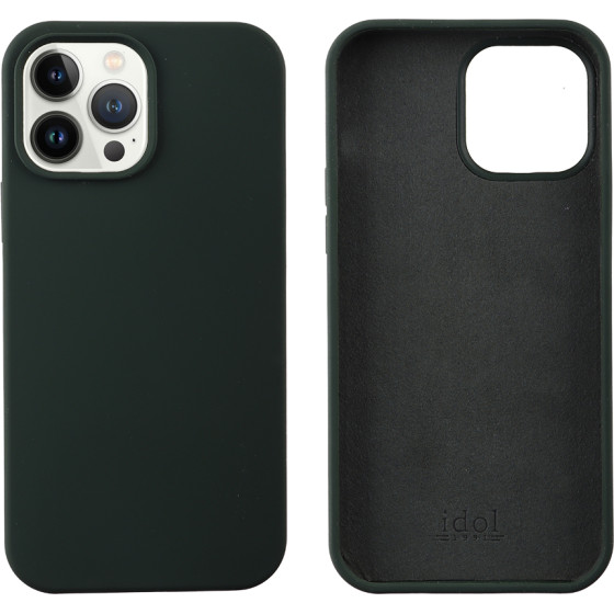 Idol 1991 ���� Iphone 13 Pro Max 6.7'' Velvet Elite Tpu 4 Side Camera Guard Dark GREEN - (5205308315176)