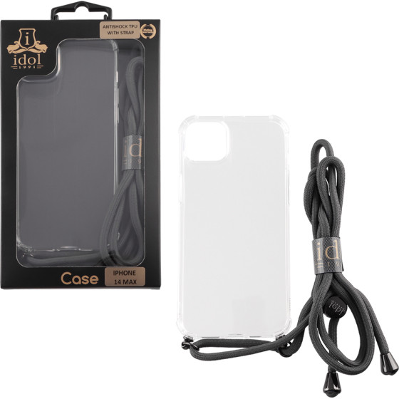 Idol 1991 ���� Iphone 14 Plus 6.7'' Antishock Air Tpu With Strap Camera Guard ������� - (5205308316159)