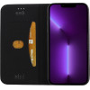 Idol 1991 ���� Iphone 14 Plus 6.7'' Elite ANTI-Rfid Book Stand BLACK - (5205308317842)