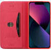 Idol 1991 ���� Iphone 14 Plus 6.7'' Elite ANTI-Rfid Book Stand RED - (5205308317859)