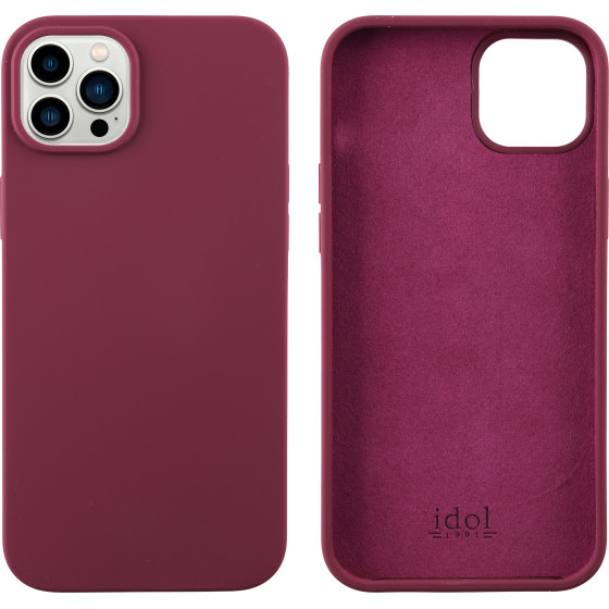 Idol 1991 ���� Iphone 14 Plus 6.7'' Velvet Elite Tpu 4 Side Camera Guard BURGUNDY - (5205308317415)