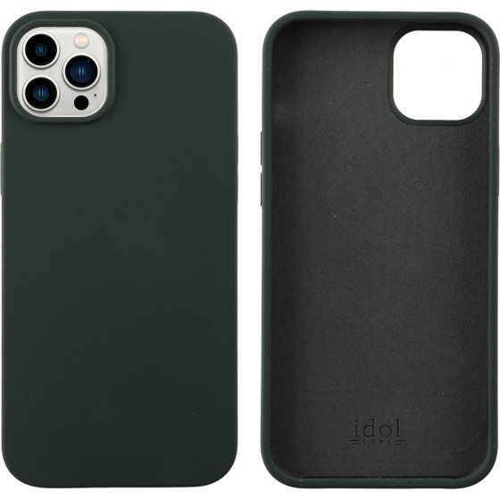 Idol 1991 ���� Iphone 14 Plus 6.7'' Velvet Elite Tpu 4 Side Camera Guard Dark GREEN - (5205308317408)