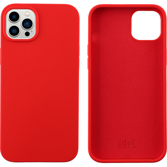 Idol 1991 ���� Iphone 14 Plus 6.7'' Velvet Elite Tpu 4 Side Camera Guard RED - (5205308317392)