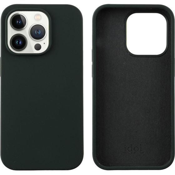 Idol 1991 ���� Iphone 14 Pro 6.1'' Velvet Elite Tpu 4 Side Camera Guard Dark GREEN - (5205308317354)
