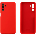 Idol 1991 ���� Samsung A14 4G A145/A14 5G A146 6.6'' Velvet Elite Tpu 4 Side Full Camera Protection RED - (5205308329289)