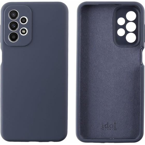 Idol 1991 ���� Samsung A23 4G A235/A23 5G A236 6.6'' Velvet Elite Tpu 4 Side Full Camera Protection BLUE - (5205308326349)