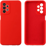 Idol 1991 ���� Samsung A23 4G A235/A23 5G A236 6.6'' Velvet Elite Tpu 4 Side Full Camera Protection RED - (5205308326356)