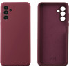 Idol 1991 ���� Samsung A34 5G A346 6.6'' Velvet Elite Tpu 4 Side Full Camera Protection BURGUNDY - (5205308329326)
