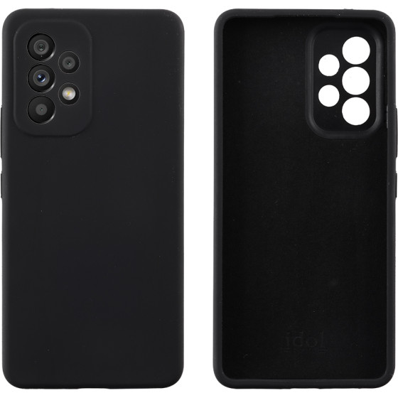 Idol 1991 ���� Samsung A53 5G A536 6.5'' Velvet Elite Tpu 4 Side Full Camera Protection BLACK - (5205308314865)
