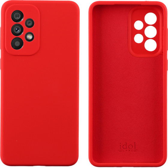 Idol 1991 ���� Samsung A53 5G A536 6.5'' Velvet Elite Tpu 4 Side Full Camera PROTECTIONRED - (5205308314889)