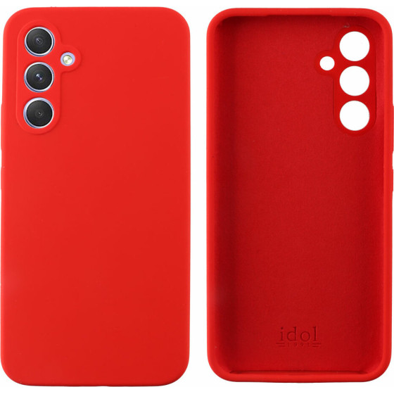 Idol 1991 ���� Samsung A54 5G A546 6.4'' Velvet Elite Tpu 4 Side Full Camera Protection RED - (5205308329371)