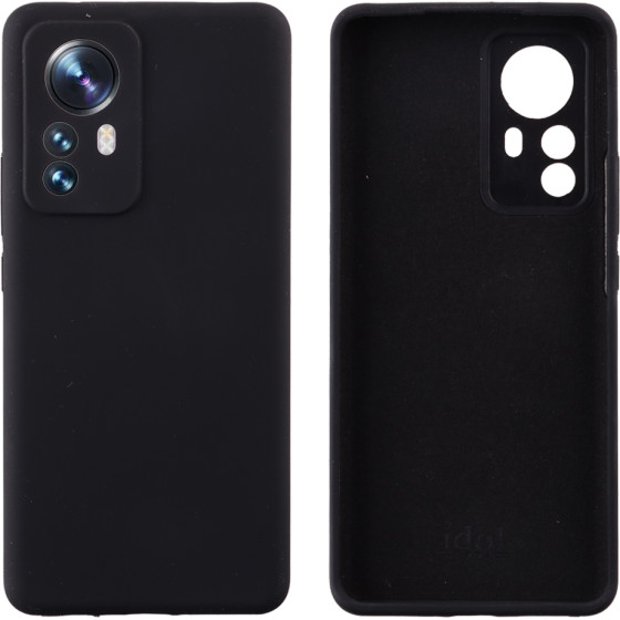 Idol 1991 ���� Xiaomi 12 Pro 6.73'' Velvet Elite Tpu 4 Side Full Camera Protection BLACK - (5205308315046)