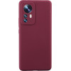 Idol 1991 ���� Xiaomi 12 Pro 6.73'' Velvet Elite Tpu 4 Side Full Camera Protection BURGUNDY - (5205308315190)