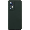 Idol 1991 ���� Xiaomi 12 Pro 6.73'' Velvet Elite Tpu 4 Side Full Camera Protection Dark GREEN - (5205308315053)