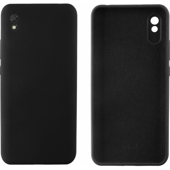 Idol 1991 ���� Xiaomi Redmi 9A/Redmi 9AT 6.53'' Velvet Elite Tpu 4 Side Full Camera Protection BLACK - (5205308329531)