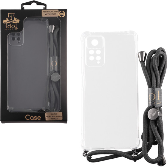 Idol 1991 ���� Xiaomi Redmi Note 11 Pro 4G/5G 6.67'' Antishock Air Tpu With Strap Full Camera Protection ������� - (5205308314612)