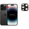 Volte-Tel Camera Glass Cover Iphone 14 Pro 6.1''/14 Pro Max 6.7'' 9H 0.30MM 3D ALUMINIUM-Electroplating Frame GREY - (5205308333644)