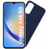 Volte-Tel ���� Samsung A34 5G A346 6.6'' Silicon Tpu Camera Guard BLUE - (5205308328152)