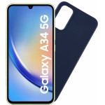 Volte-Tel ���� Samsung A34 5G A346 6.6'' Silicon Tpu Camera Guard BLUE - (5205308328152)