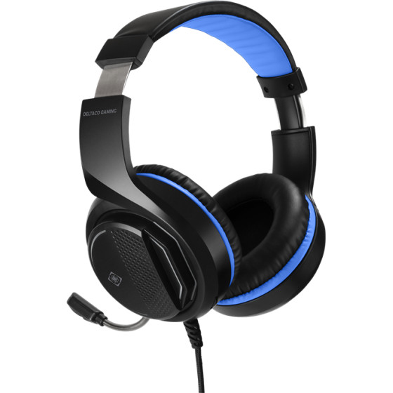 Deltaco Gaming Stereo Gaming Headset for PS5, 1x 3.5mm connector - (GAM-127)