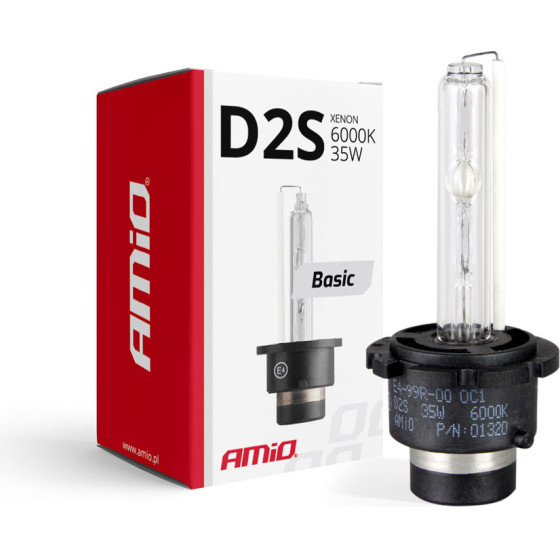 AMiO D2S 12V 6.000k 35W ������������ ����� Basic - 1 ���. - (01320)
