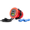 AMiO ����� �������� �� 2 ����� Usb + Type C ��� ������ ������� 12/24V 5-12V 3.0A Quick Charger MOD-09 -1 ���. - (02859)