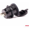 AMiO ����� �������� �� 2 ����� Usb 12/24V 3.0A �37mmX51mm Quick Charge 12/24V MOD-05 - (02855)