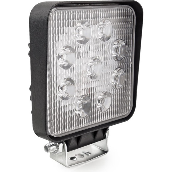 AMiO ��������� �������� Working Lamp Flood 9LEd 3030 9-36V 2160lm 6000K 110x110mm AWL07 - 1 ���. - (02421)