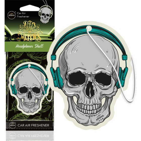 AMiO ��������� �������� Aroma Car Muertos Headphones Skull �mio - 1 TEM. - (A83277)
