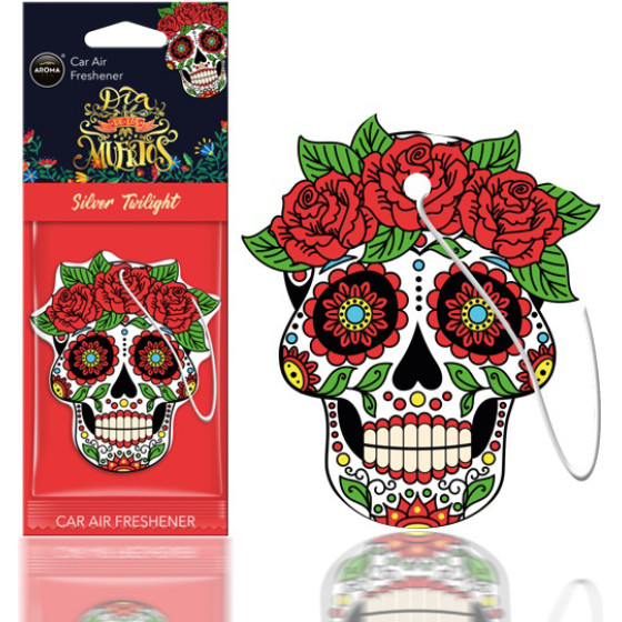 AMiO ��������� �������� Aroma Car Muertos Silver Tattoo �mio - 1 TEM. - (A83118)