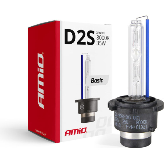 AMiO D2S 12V 8.000k 35W ������������ ����� Basic - 1 ���. - (01321)