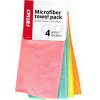 AMiO ����� ����������� �� ��������� (MICROFIBER) CWASH-02 30x30cm (����������) - 4 ���. - (01046)