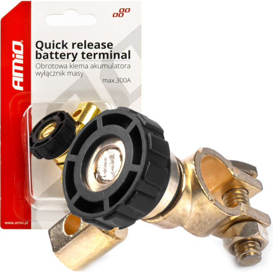 AMiO ����� ��������� ��������� Quick Realease ������� ������������ (����������) max300A �mio - 1 TEM. - (03021)