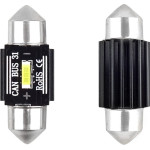AMiO �������� ����������� 31mm 12/24V 3,1W 5600K 1LEd Ultra Bright CAN-Bus Festoon (�����) - 2 ���. - (02441)