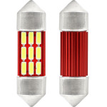 AMiO �������� ����������� 31mm 12V 5.600K 12xSmd 4014 Led CAN-Bus - 2 ���. - (01631)