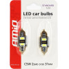 AMiO �������� ����������� 31mm 12V 5.600K 2xSmd 5730 Led - 2 ���. - (01448)